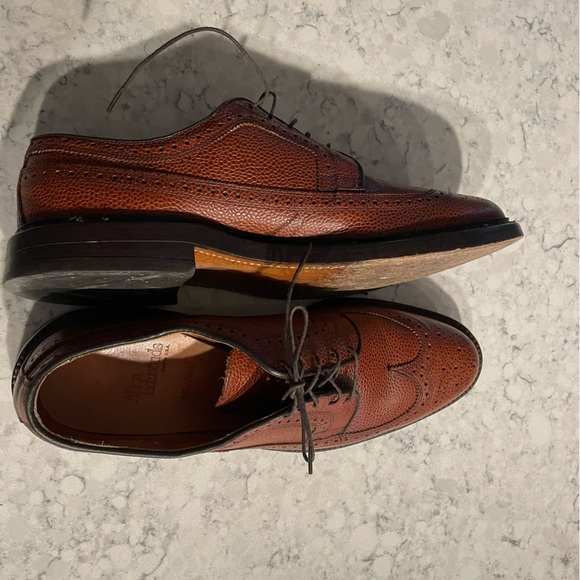 Allen Edmonds unique brogues MacNeils sz 11 A longwing barely worn US made SALE! - Picture 14 of 16